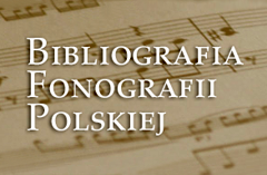 Bibliografia fonografii polskiej
